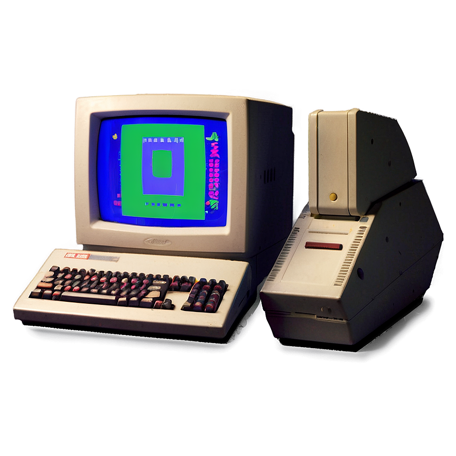 90s Gaming Computer Png Vqk60 PNG Image