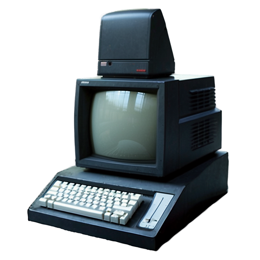 90s Office Computer Png Wtv6 PNG Image