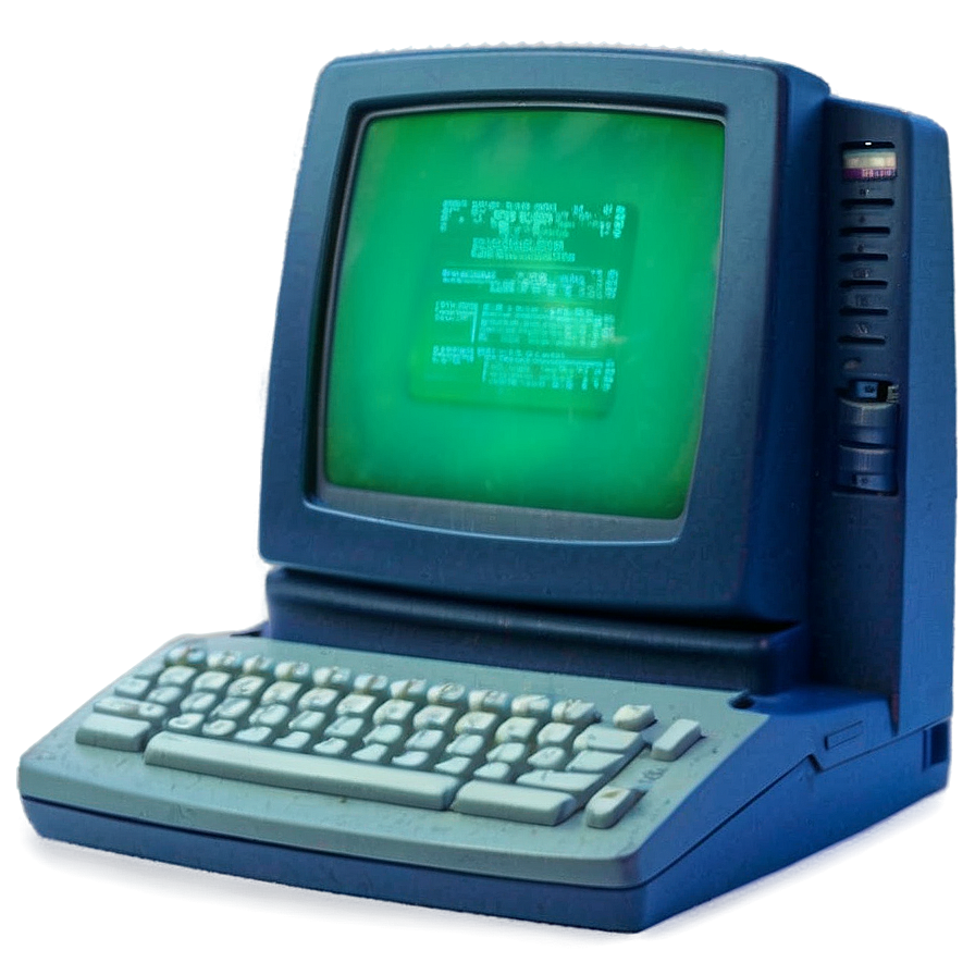 90s Portable Computer Png Gqc30 PNG Image