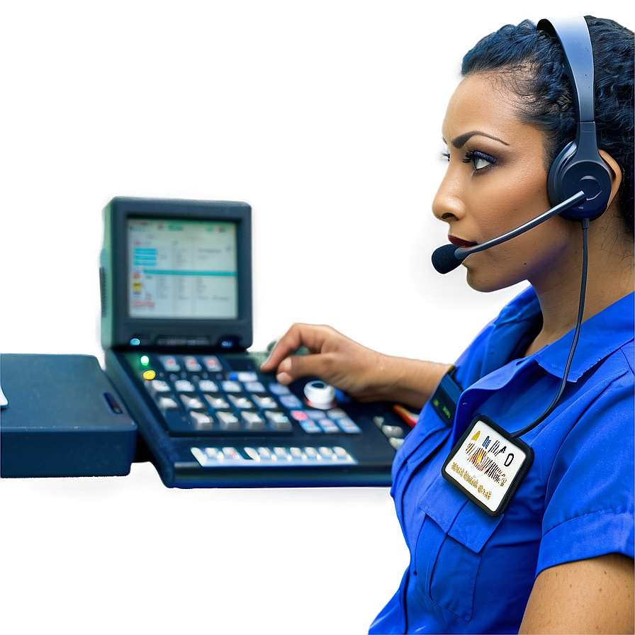 911 Dispatcher B PNG Image