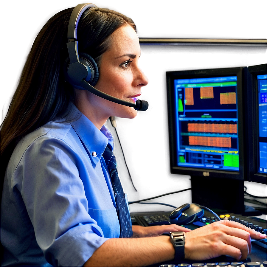 911 Dispatcher Communication Techniques Png Nco32 PNG Image