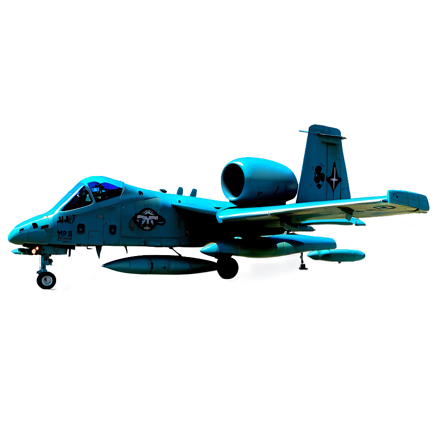 A-10 Tank Buster Aircraft Png Tpe PNG Image