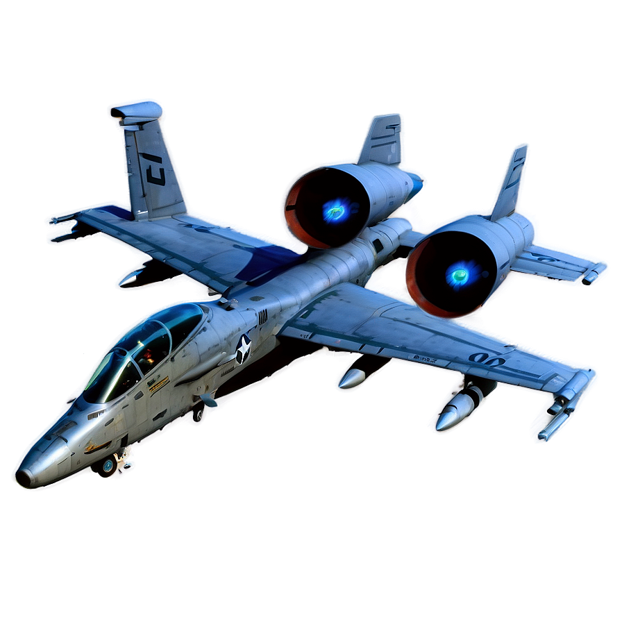 A-10 Warthog Combat Jet Png Etw1 PNG Image