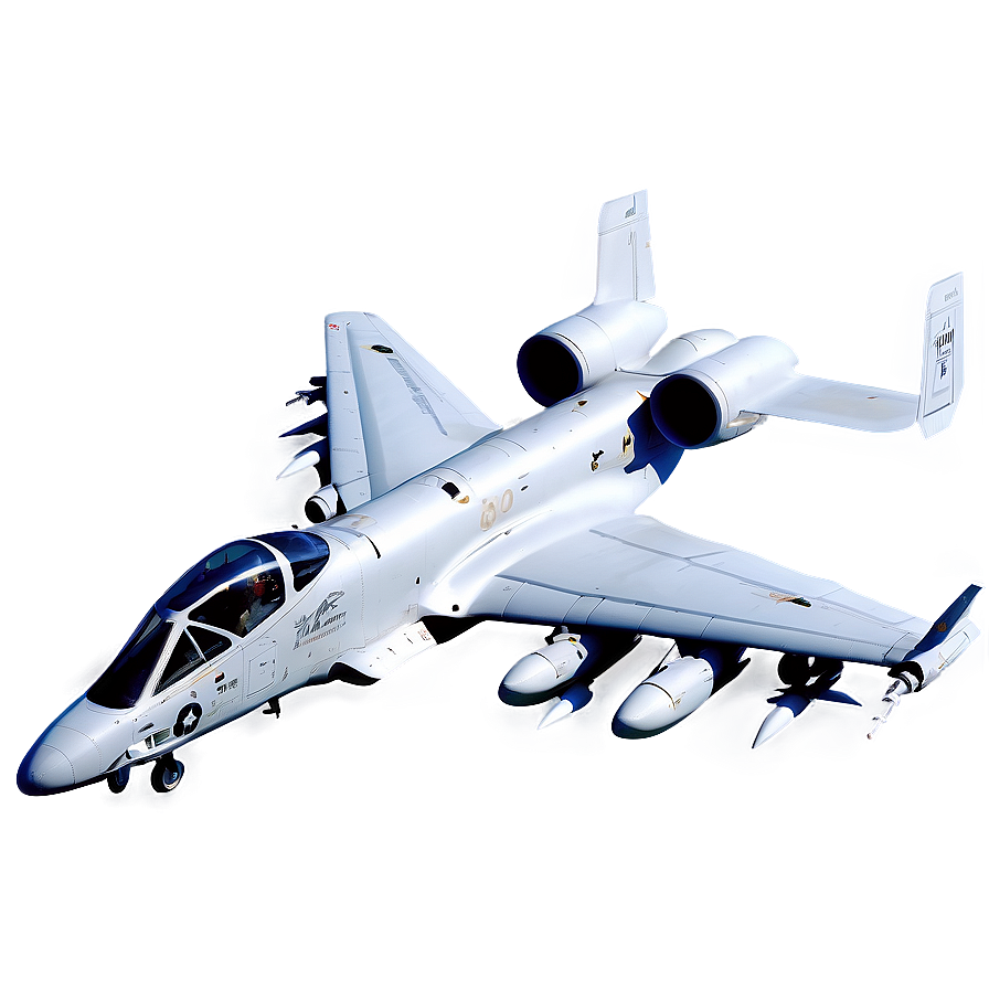 A-10 Warthog Operational Jet Png Pxw7 PNG Image