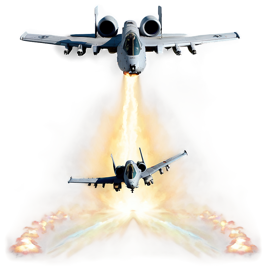 A-10 Warthog Tactical Attack Png Iim13 PNG Image