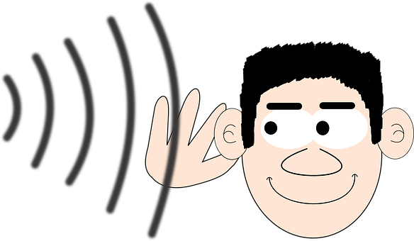 A Cartoon Of A Man With His Hand Up PNG Image