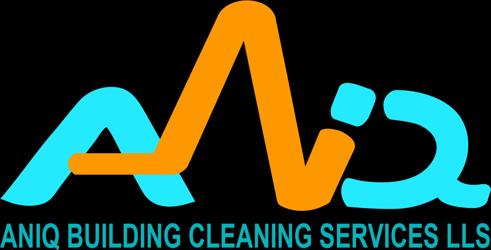 A N I Q Cleaning Services Logo PNG Image