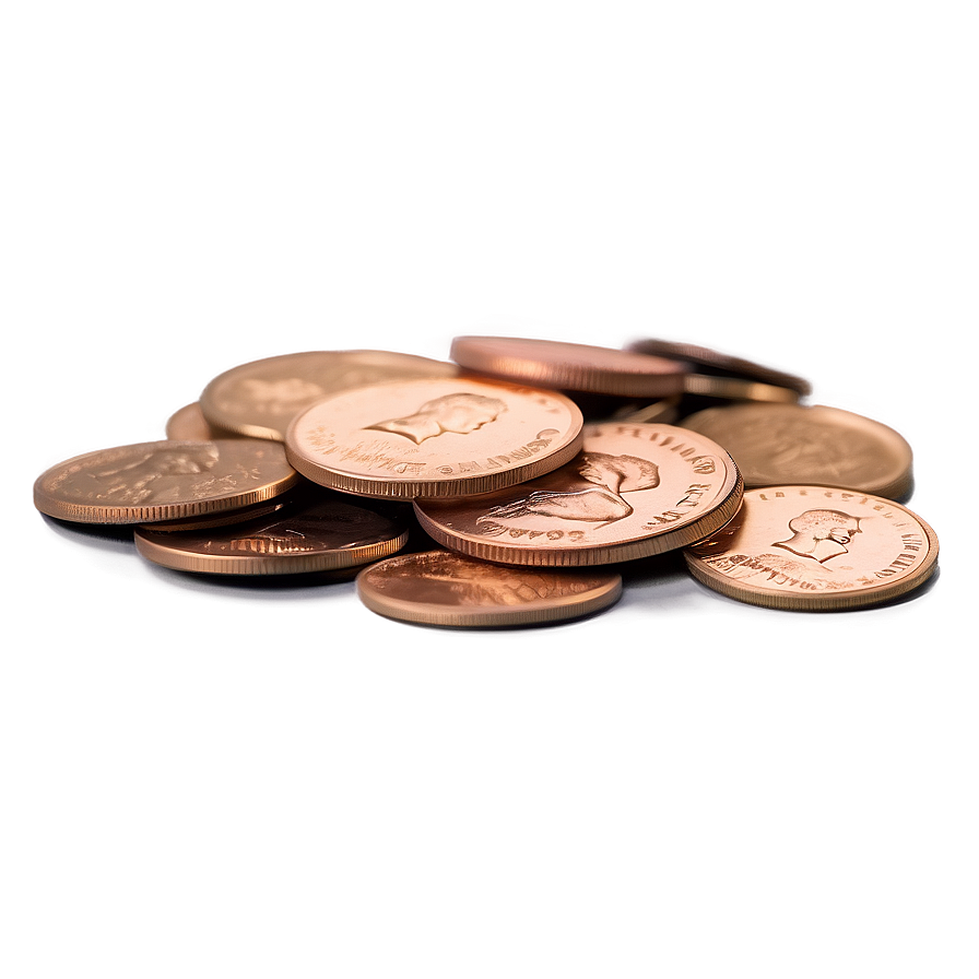 A Pile Of Pennies Png Pko PNG Image