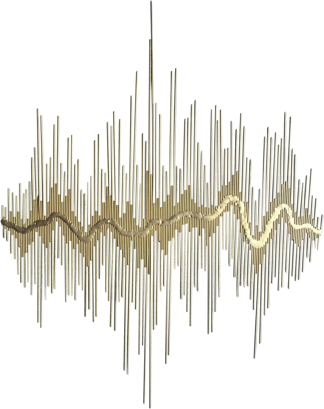 A Sound Waveform With Lines PNG Image