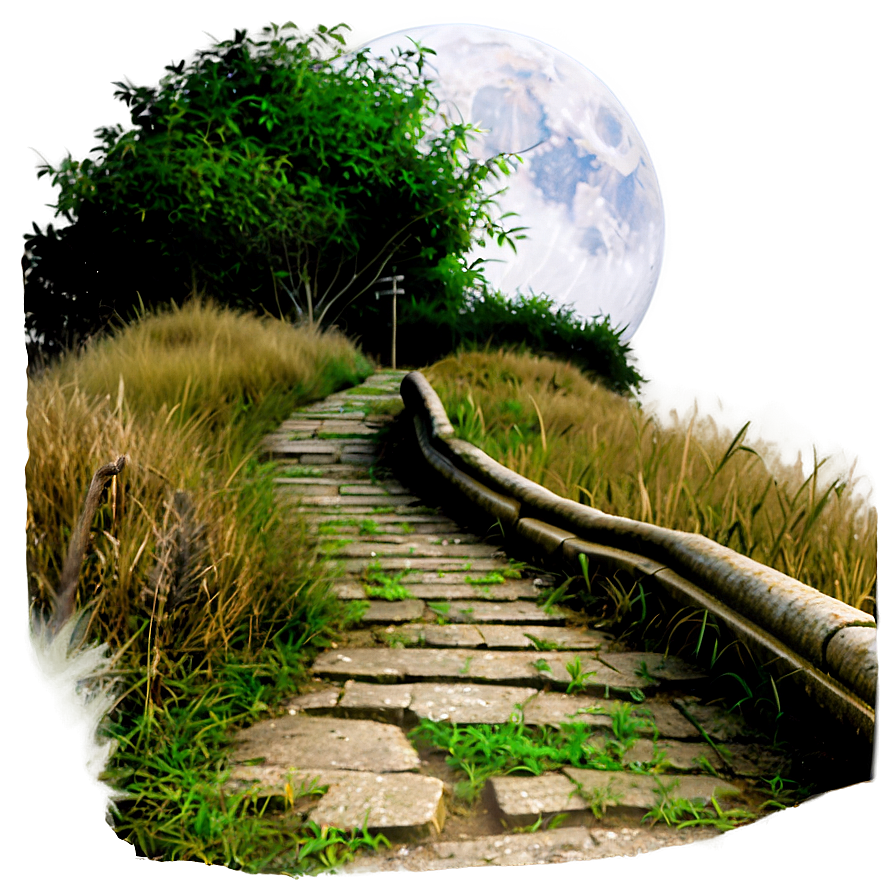 Abandoned City Path Png Ekq PNG Image