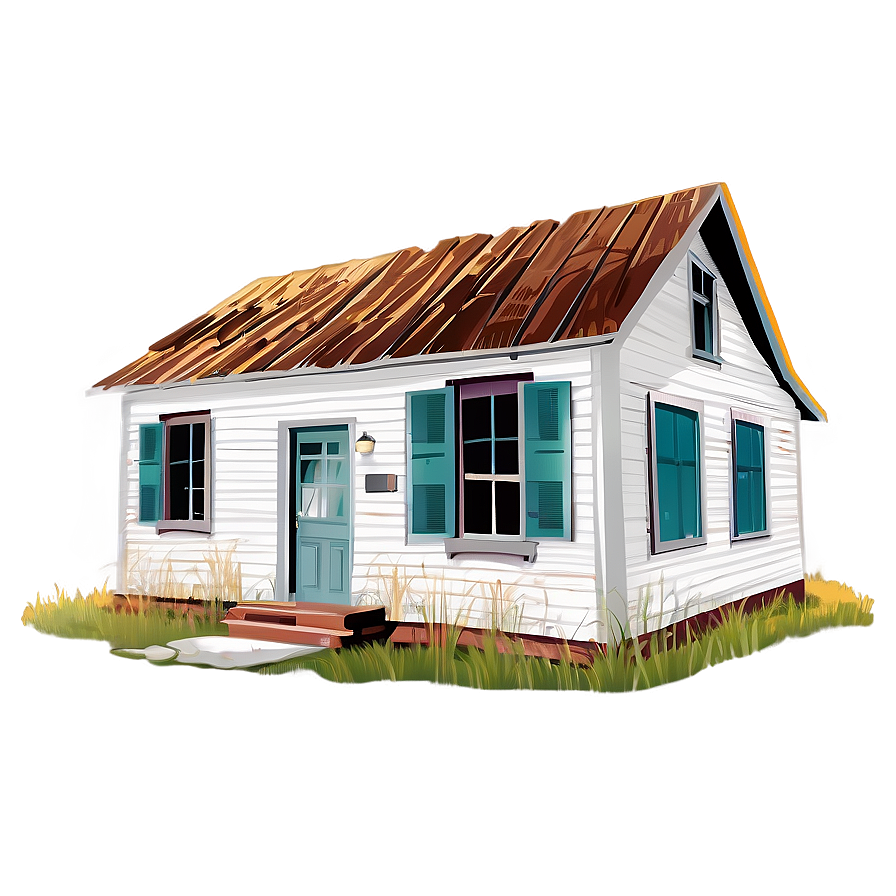 Abandoned House Vector Png 05212024 PNG Image