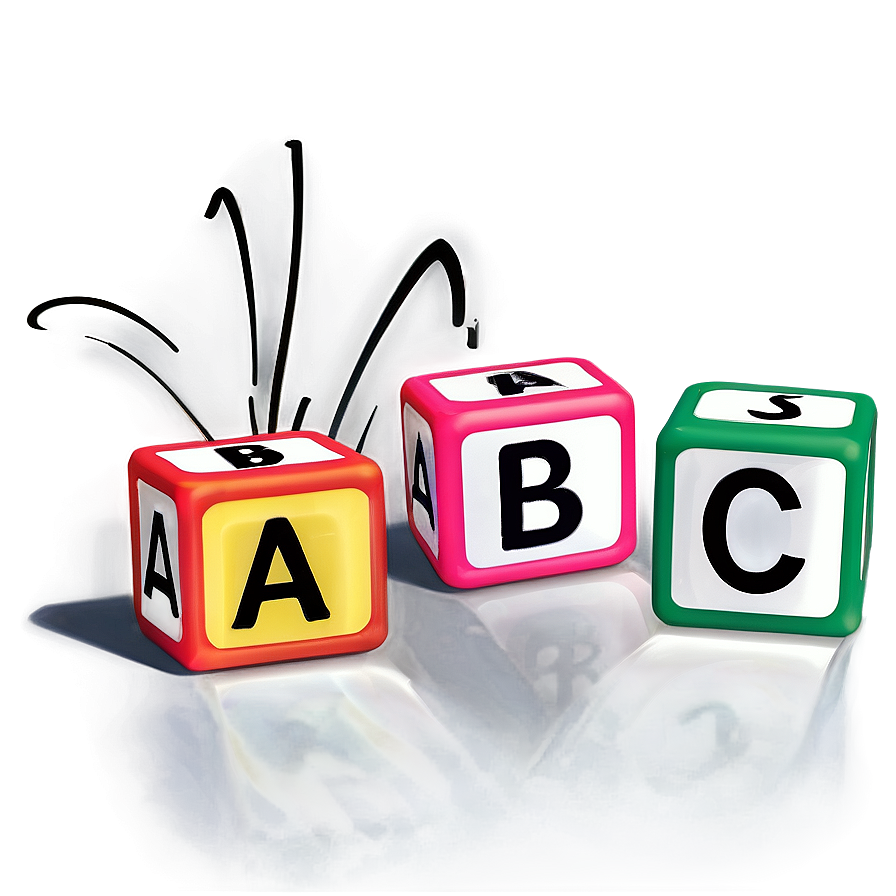 Abc Blocks Png Djn34 PNG Image