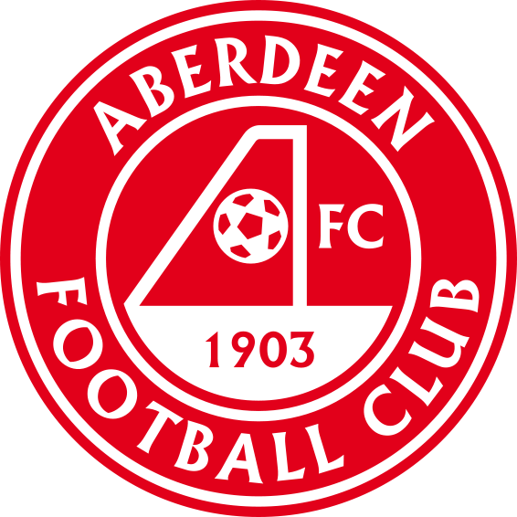 Aberdeen F C Logo Redand White PNG Image