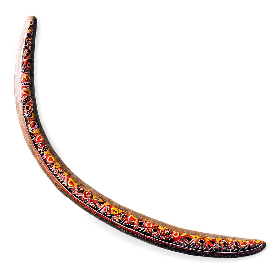 Aboriginal Boomerang Design Png 06232024 PNG Image