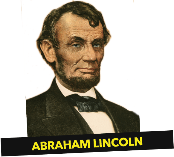 Abraham Lincoln Portrait PNG Image