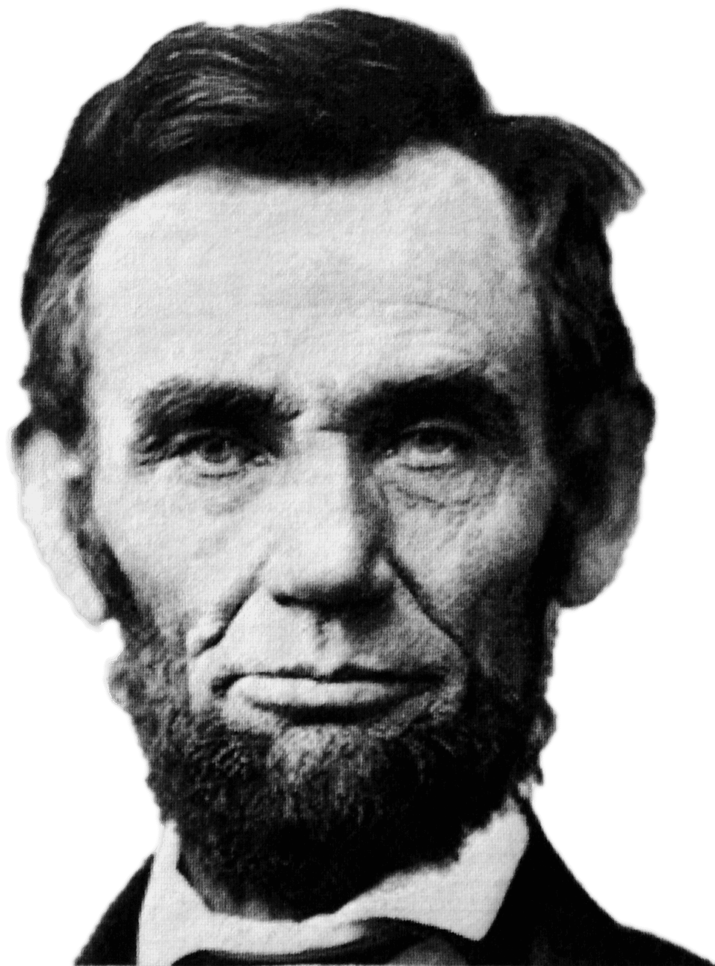 Abraham Lincoln Portrait PNG Image