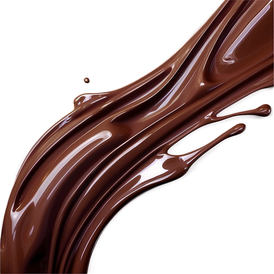 Abstract Art Chocolate Splash Png 06262024 PNG Image