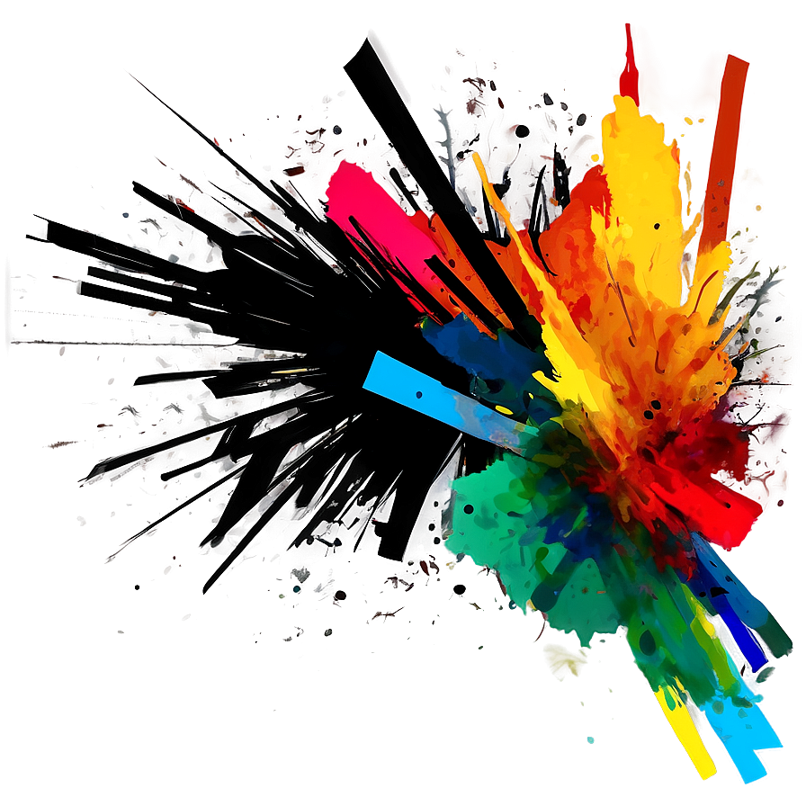 Abstract Art Explosion Png Fox76 PNG Image