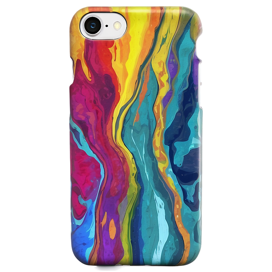 Abstract Art Phone Case Png Xvf PNG Image