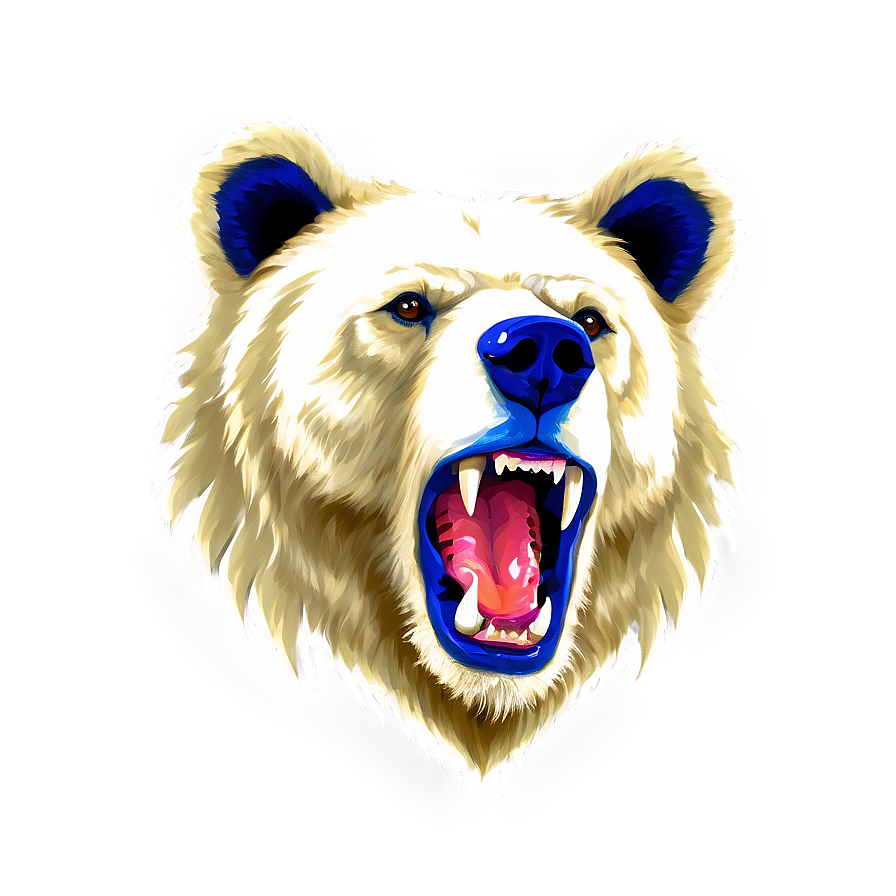 Abstract Bear Head Png Bbm81 PNG Image