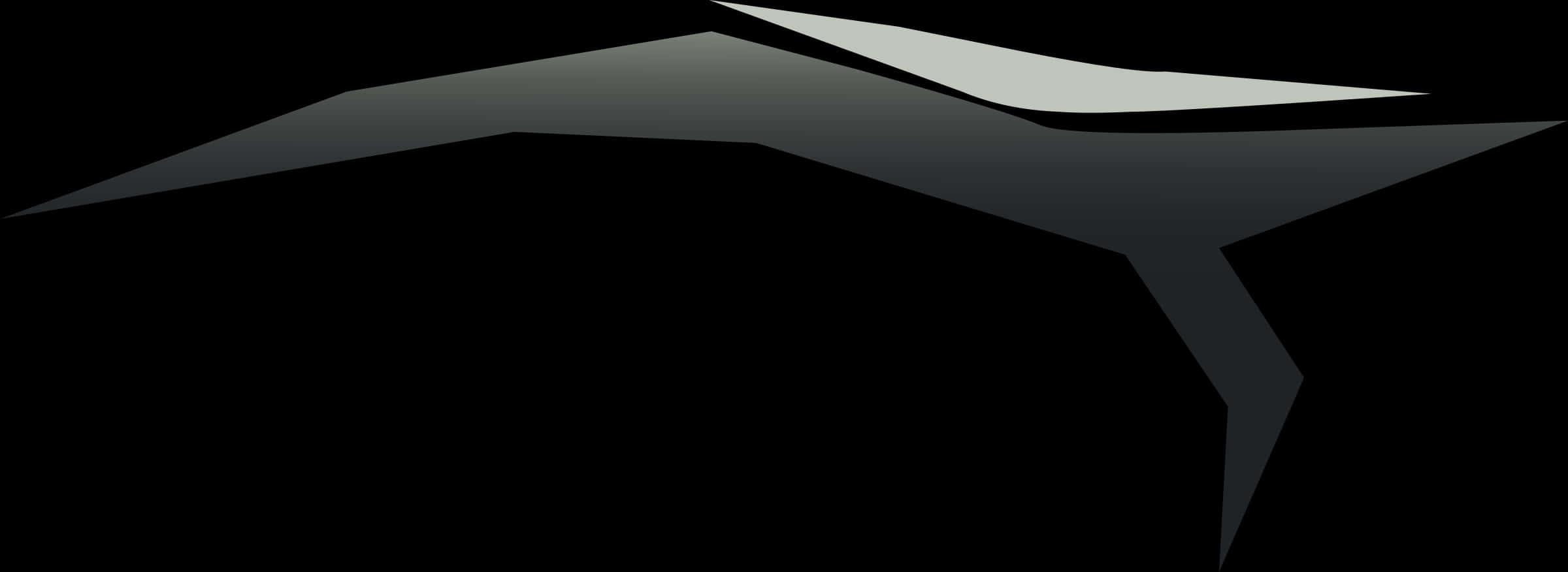 Abstract Black Crack Design PNG Image