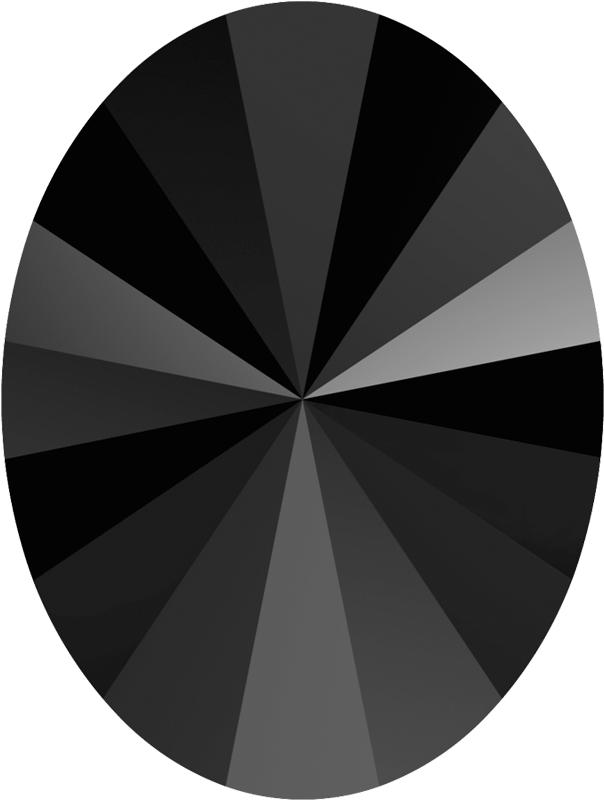 Abstract Black Gradient Circle PNG Image