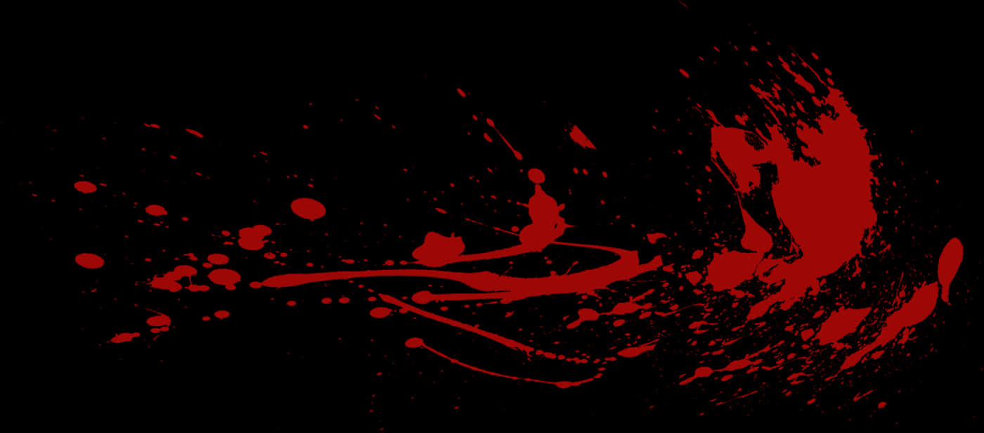 Abstract Blood Splatter PNG Image