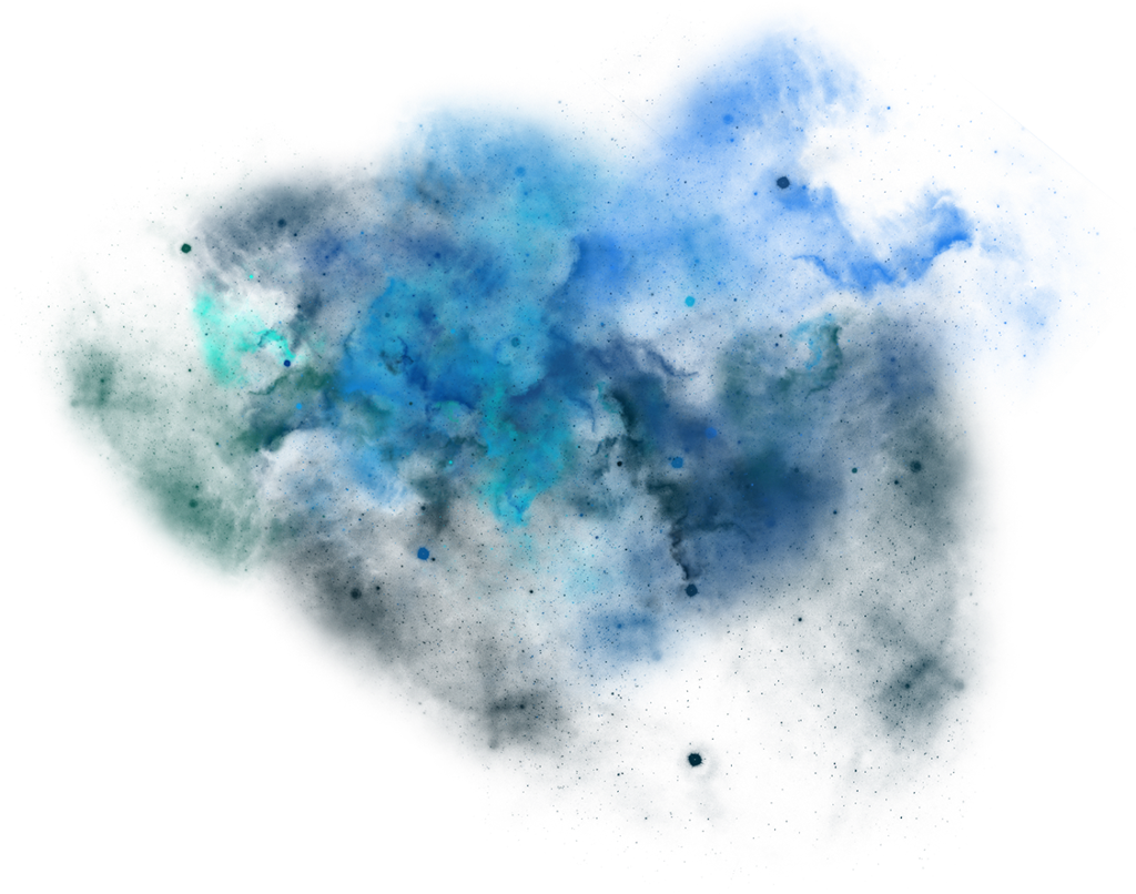 Abstract Blue Cloud Texture PNG Image