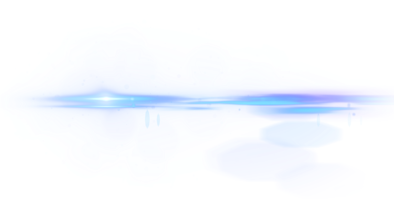 Abstract Blue Energy Wave PNG Image