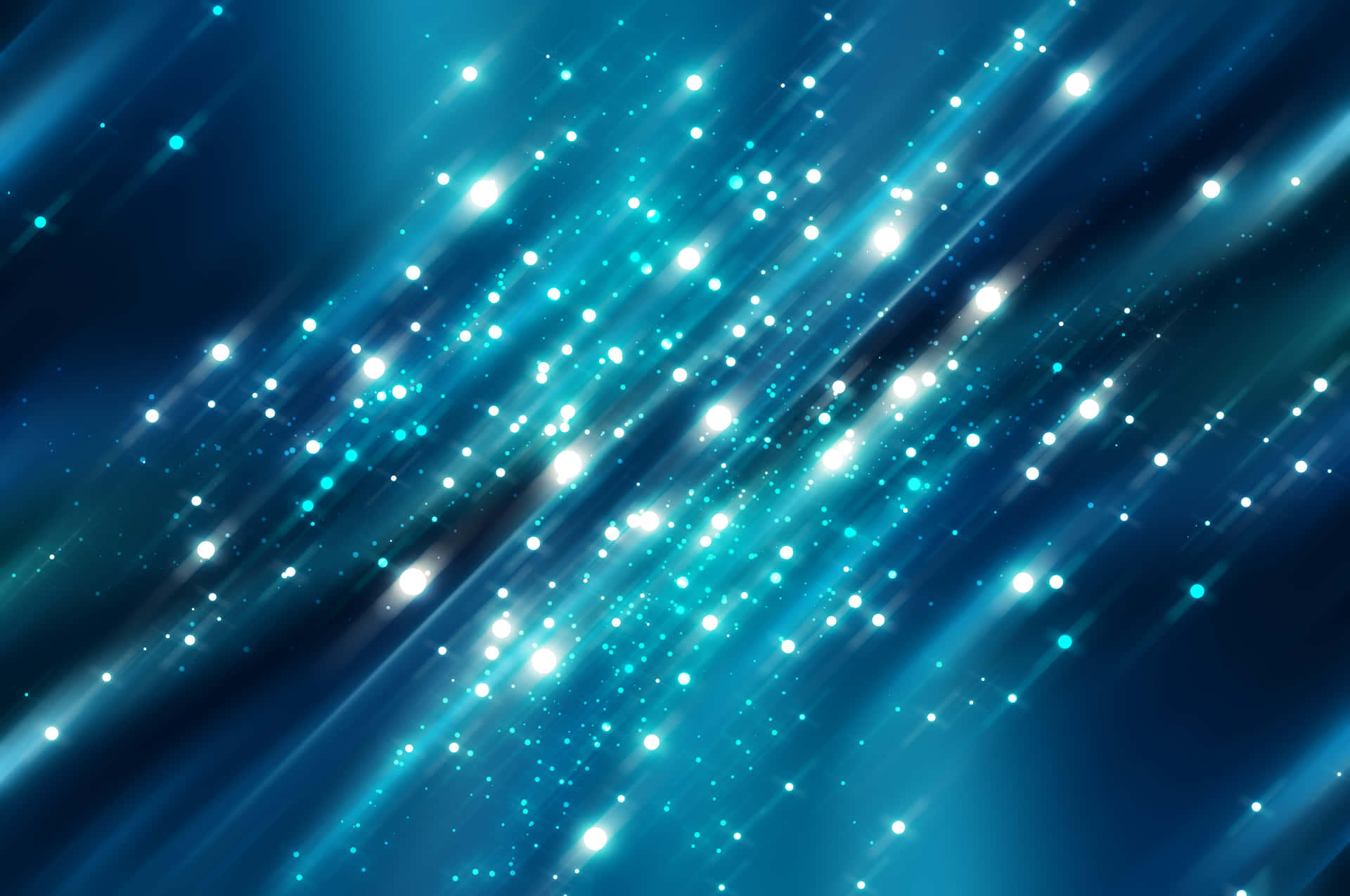 Abstract Blue Lights Background PNG Image