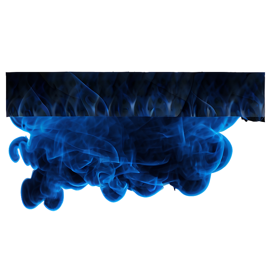 Abstract Blue Smoke Png Cju67 PNG Image