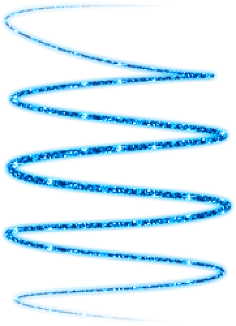 Abstract Blue Swirls PNG Image