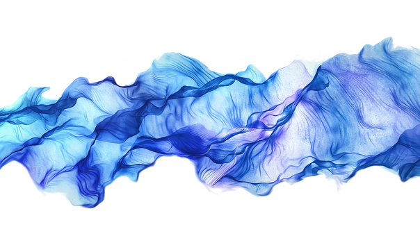 Abstract Blue Wave Texture PNG Image