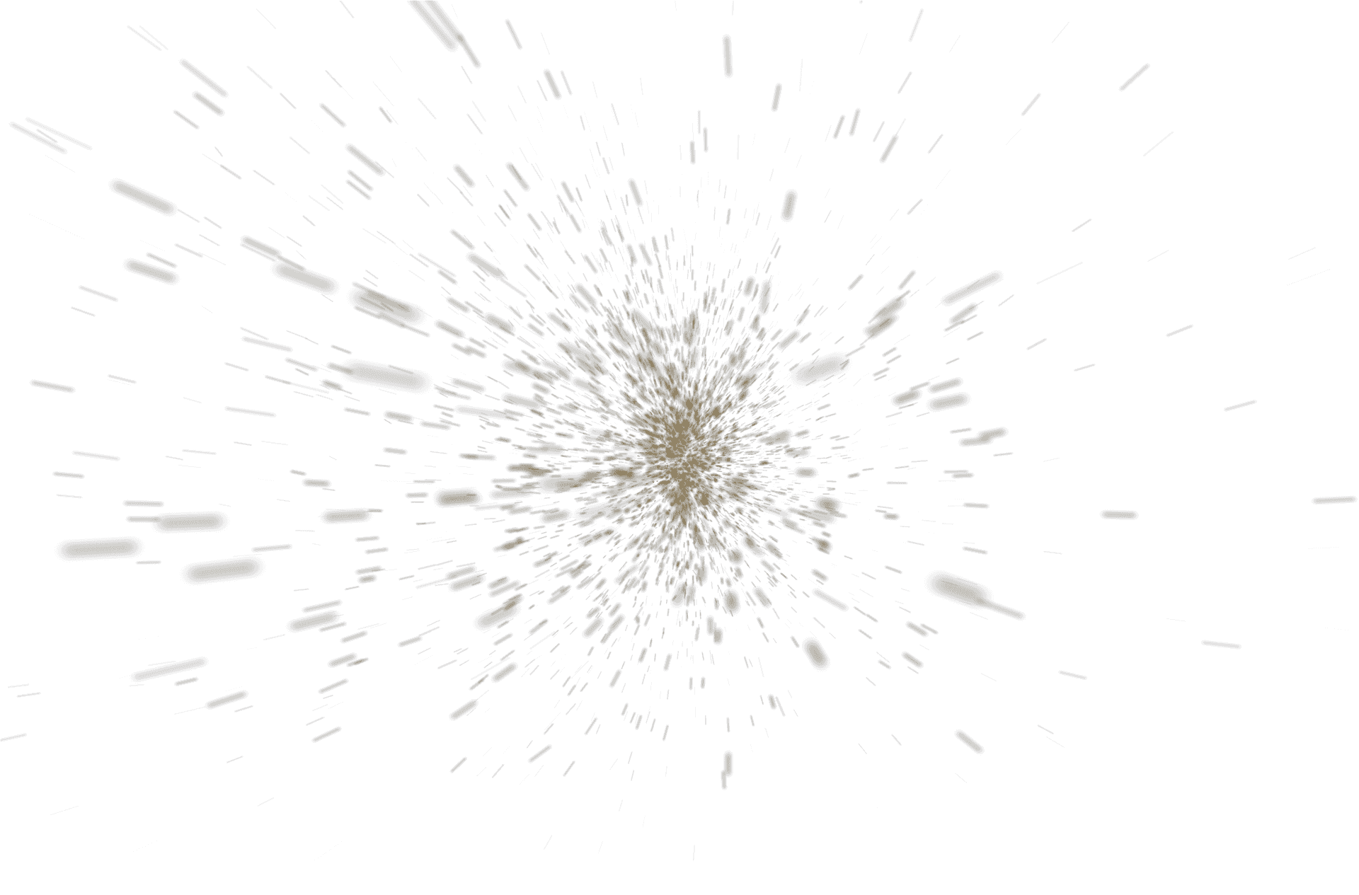 Abstract Brown Explosion Art PNG Image