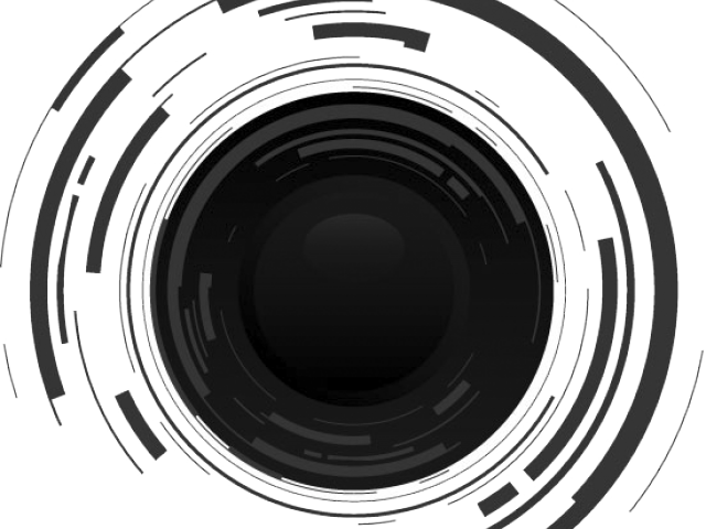 Abstract Camera Lens Design PNG Image