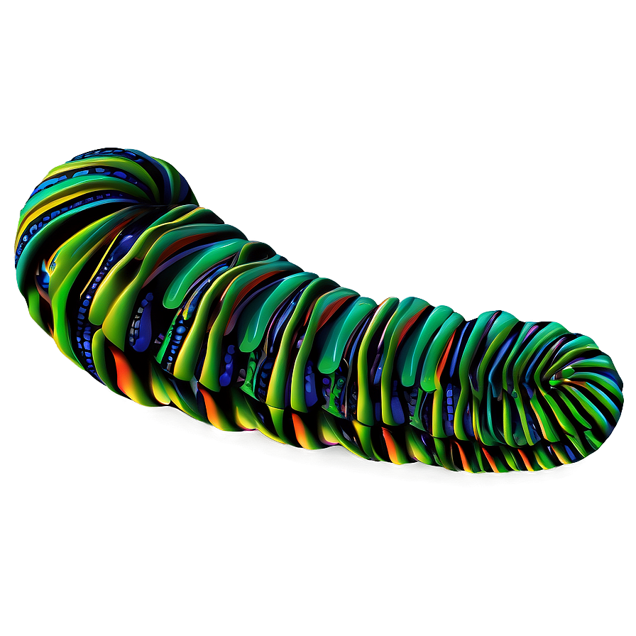 Abstract Caterpillar Art Png Scn56 PNG Image