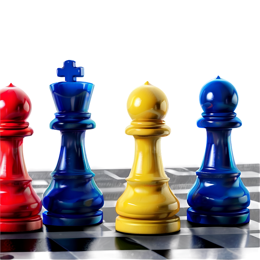 Abstract Chess Pawn Concept Png 06132024 PNG Image