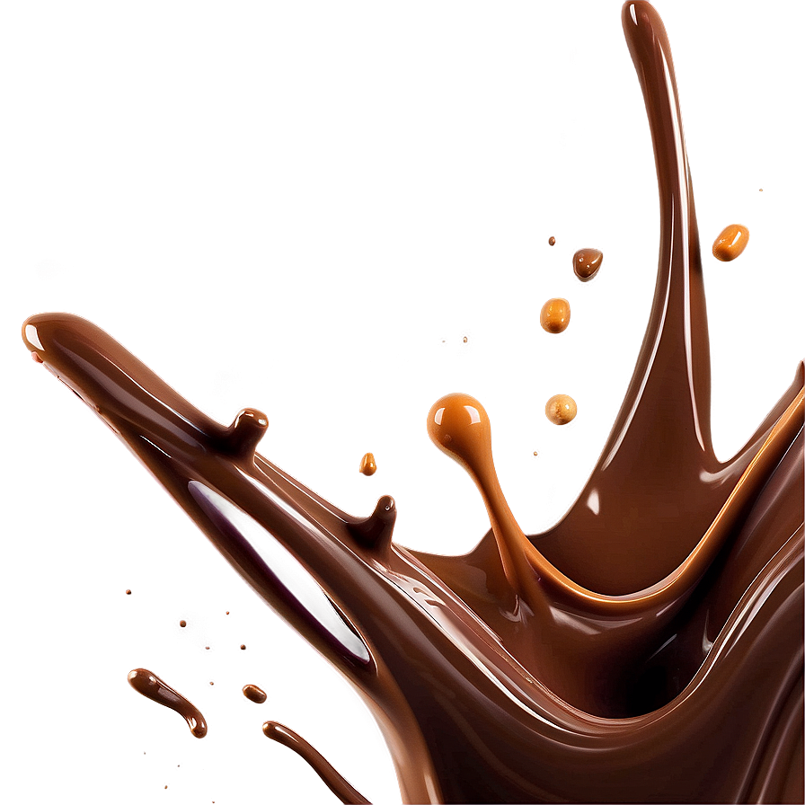 Abstract Chocolate Splash Png Nwk82 PNG Image