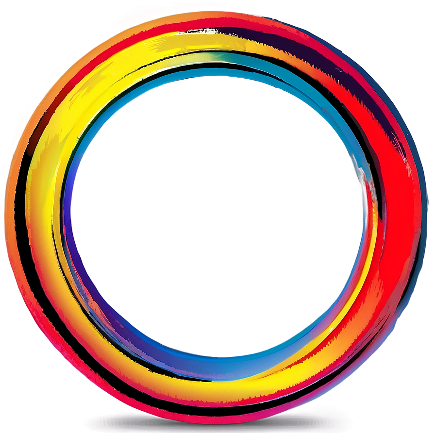 Abstract Circle Outline Png Vma PNG Image