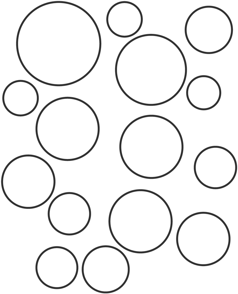 Abstract Circles Pattern PNG Image