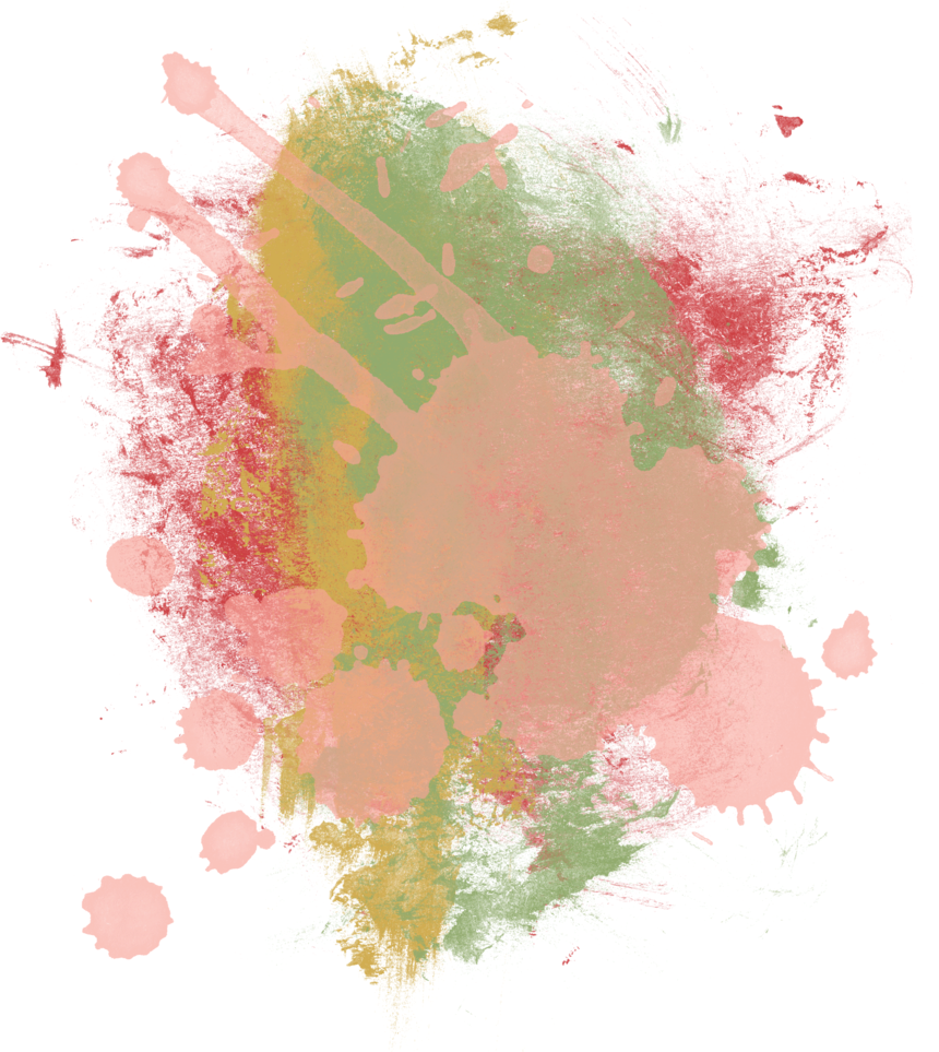 Abstract Color Explosion Artwork PNG Image