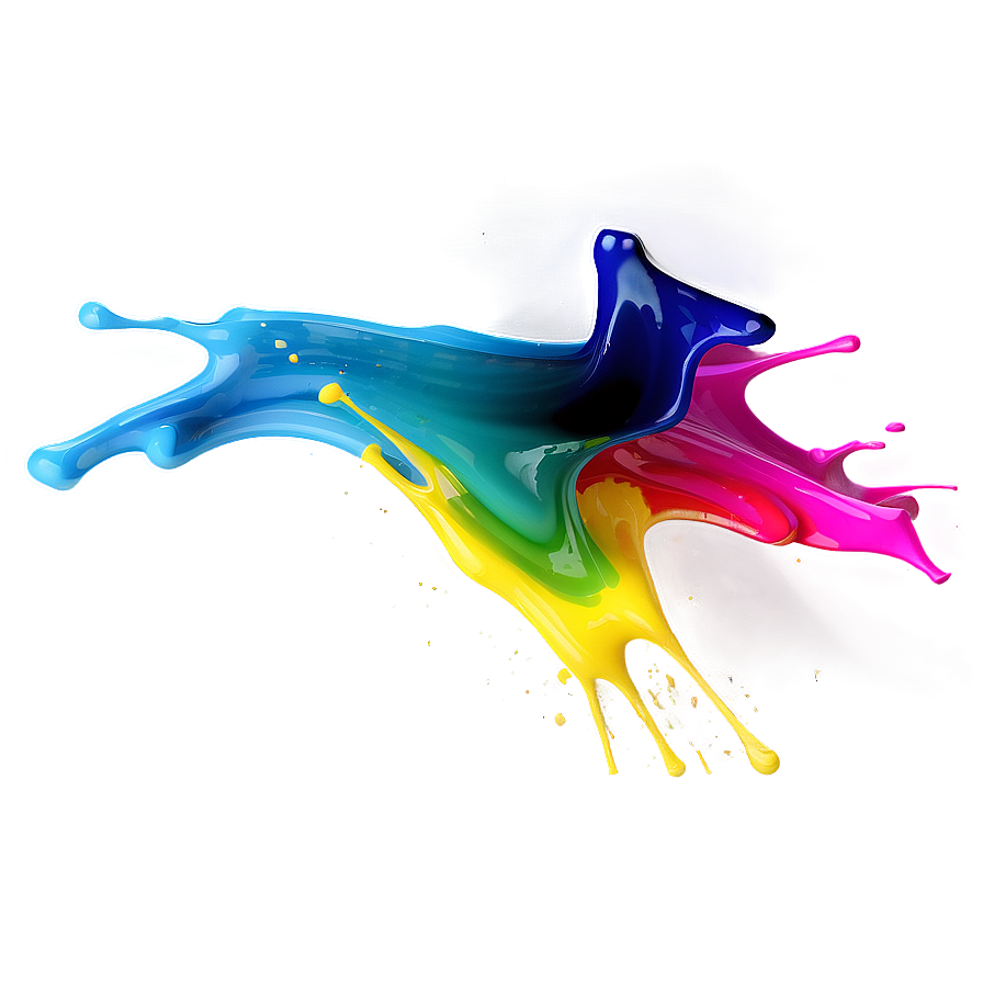 Abstract Color Splash Png Mci33 PNG Image