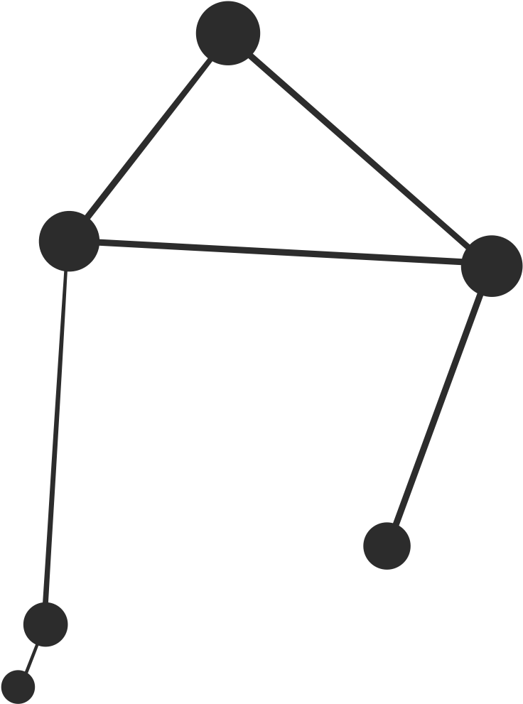 Abstract Constellation Diagram PNG Image