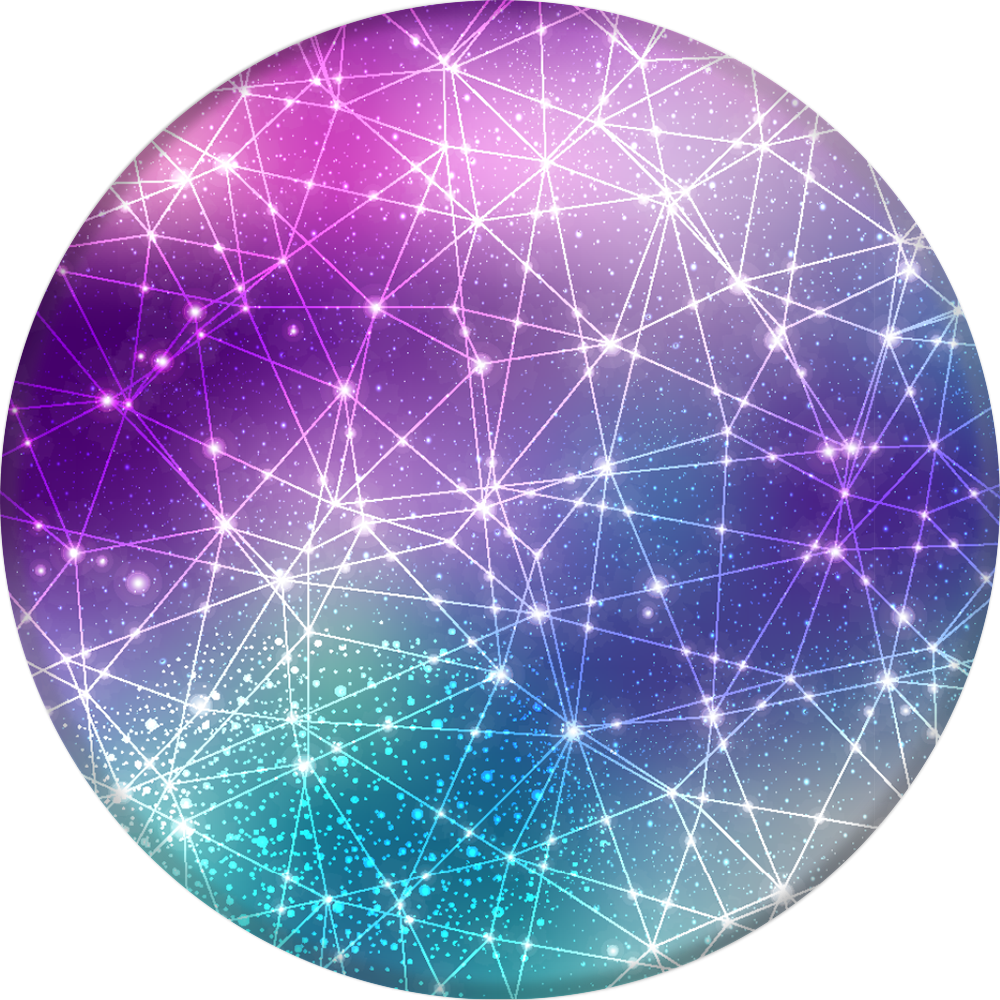 Abstract Constellation Network PNG Image