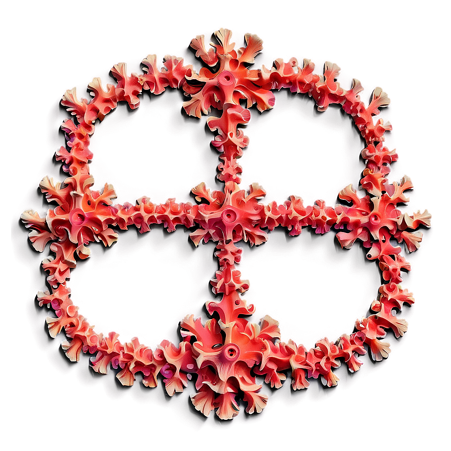 Abstract Coral Art Png Bgb PNG Image