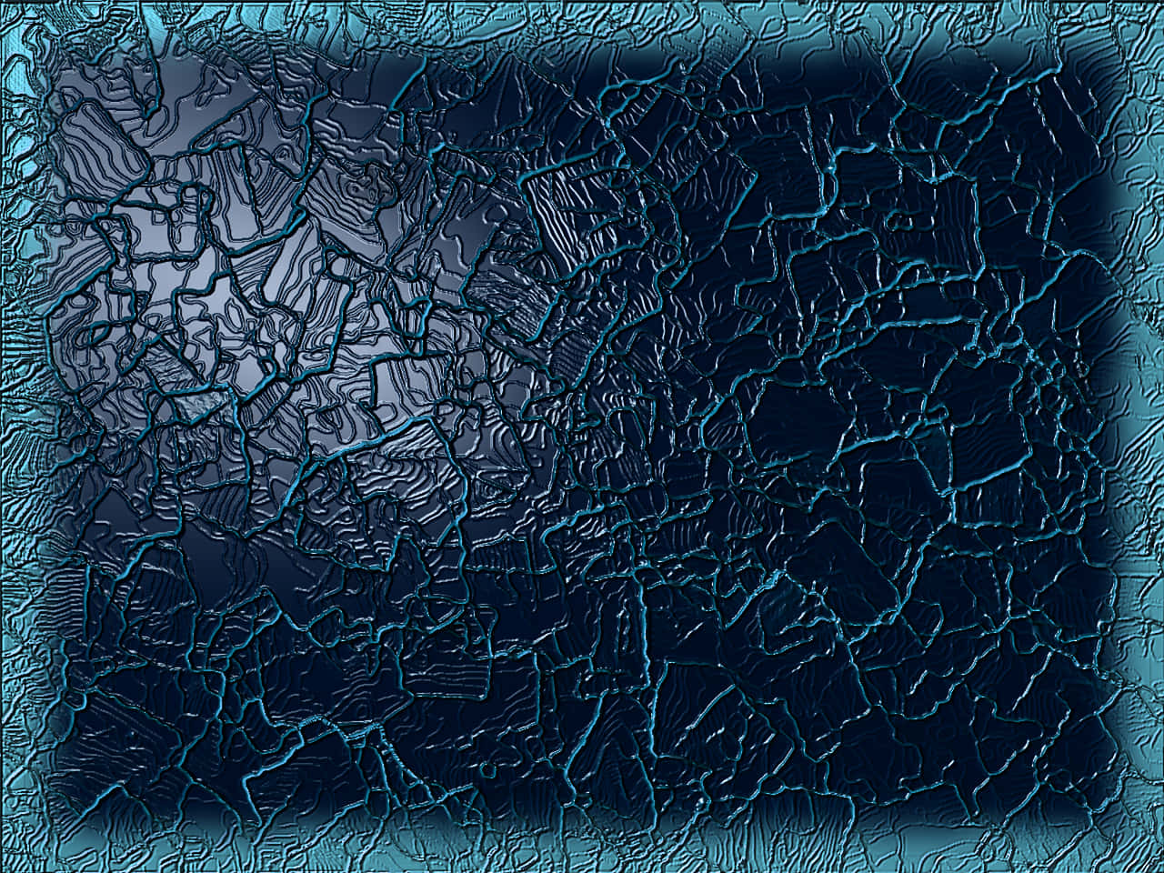 Abstract Cracked Glass Texture Background PNG Image