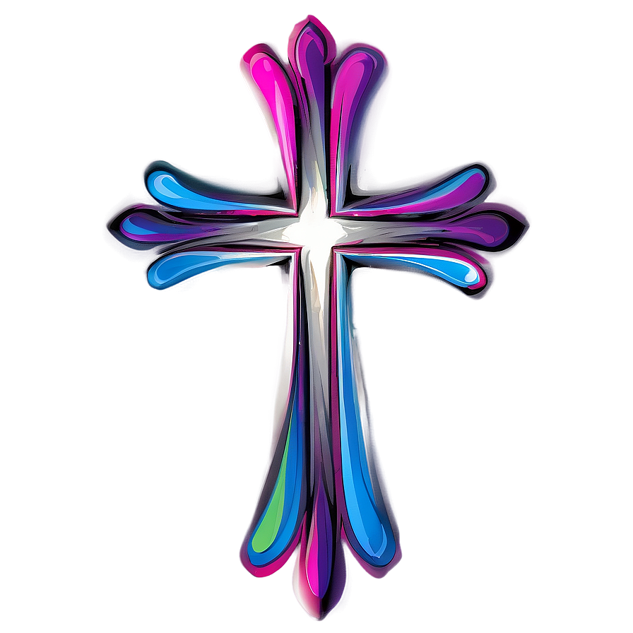 Abstract Cross Graphic Png Tfd PNG Image