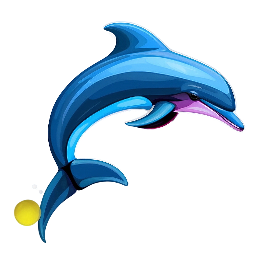 Abstract Dolphin Png 38 PNG Image