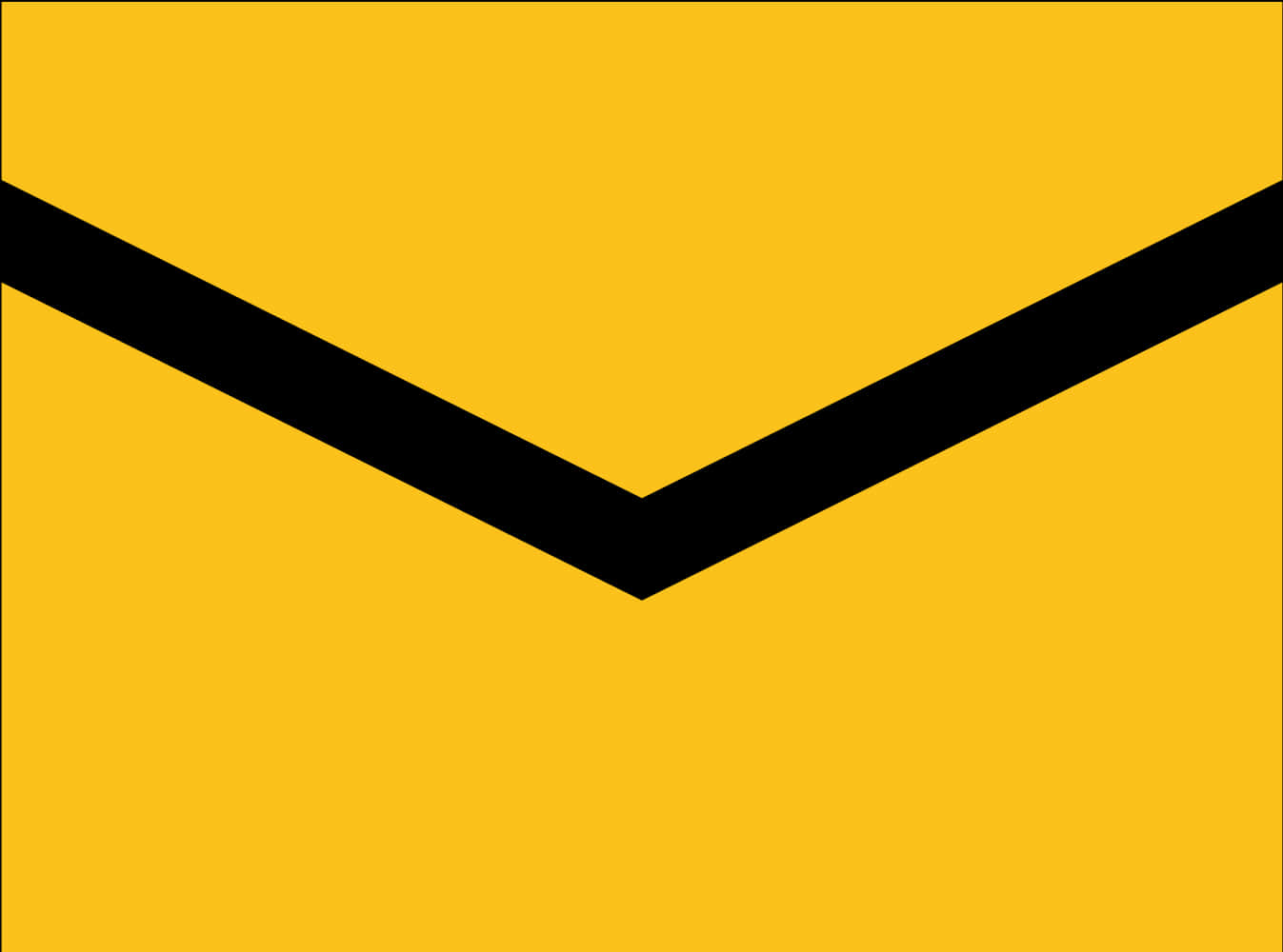 Abstract Email Envelope Icon PNG Image