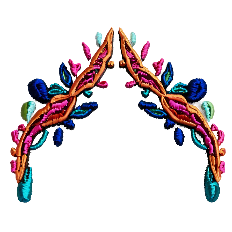 Abstract Embroidery Art Png Yrx PNG Image